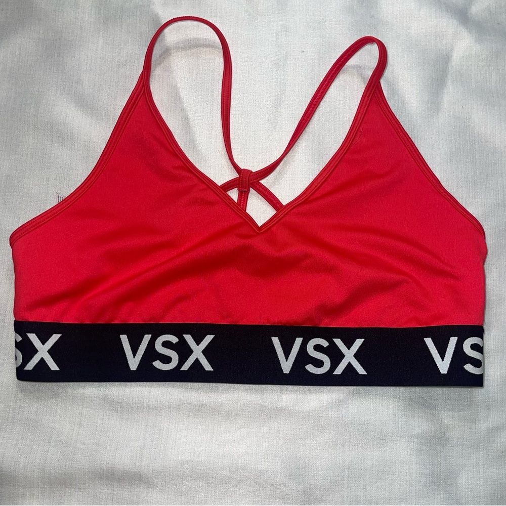 Victoria's Secret Bright Red Sports Bra
